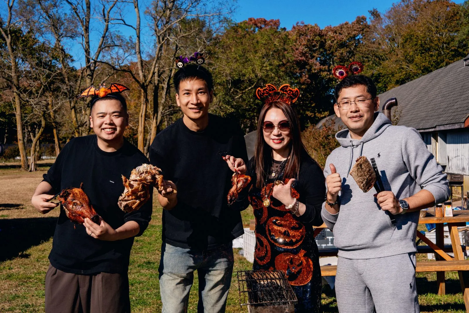 Chao-shan Federation of Commerce and NY Teochew Youth Host Autumn Farm BBQ and Surprise Birthday for President Queenie Ma — 17