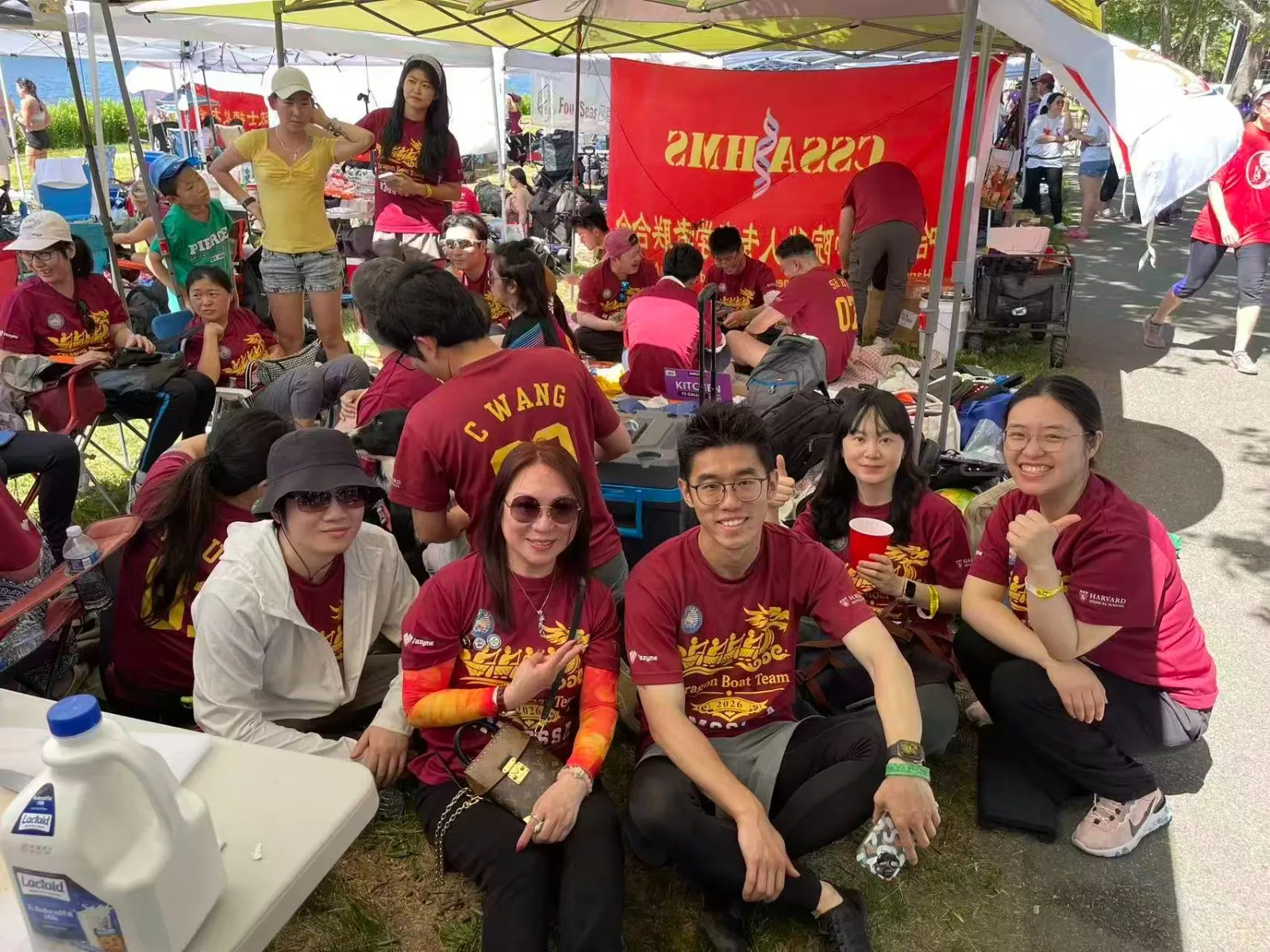 NY Teochew Youth Cheers On the HMS-CSSA Dragon Boat Team in Boston — 6